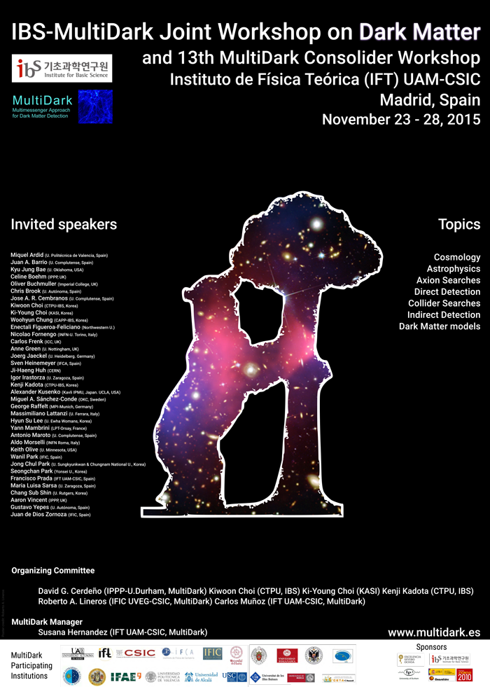IBS-MultiDark Joint Workshop on Dark Matter and 13th MultiDark Consolider Workshop