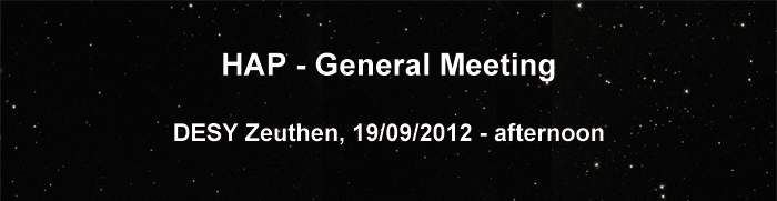 HAP - General Meeting